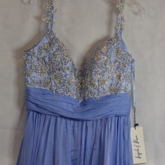 Beaded/Sequiin/ Rhinestone Gown /a 16 Angela & Alison NWT - Picture 4 of 14